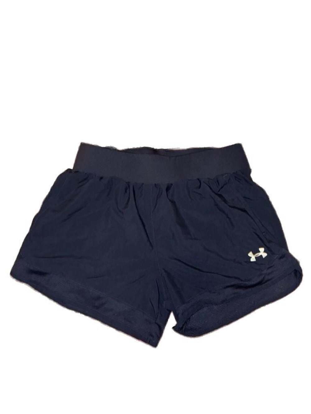 Under Armour HeatGear Navy Blue Athletic Running Shorts
